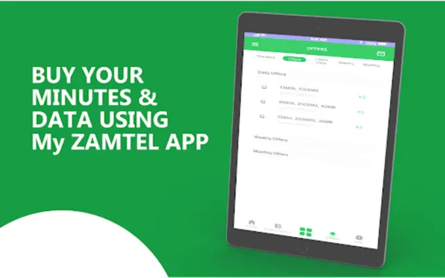 My Zamtel android App screenshot 2